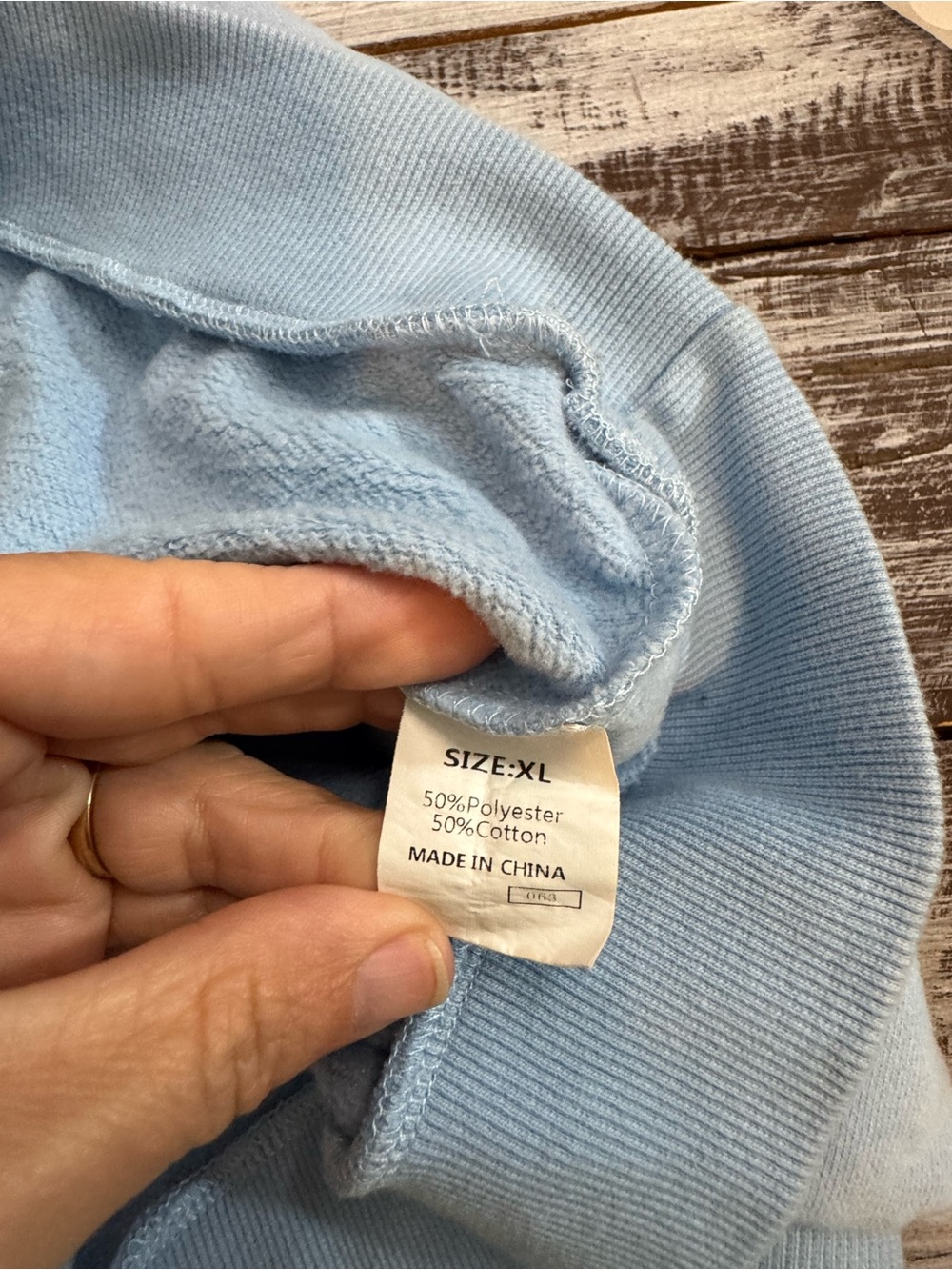 Light Blue Rainbow Stripe Sweatshirt & Shorts Set - Picture 7 of 7
